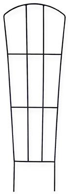 36" BLK Fan Pot Trellis