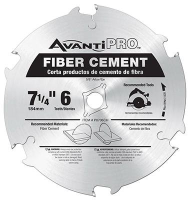 7-1/4x6T Cement Blade