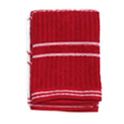 4PK RED Dish Cloth
