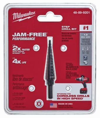 1/8-1/2 Step Drill Bit