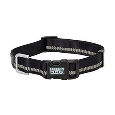 MED BLK Reflect Collar