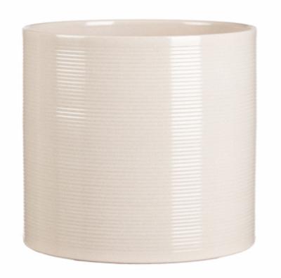 6.5" WHT Ind Planter