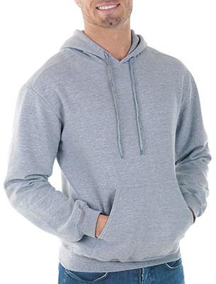 MED GRY Pull Over Hoody