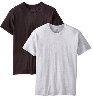 2PK MED BLK/GRY T-Shirt - 207212