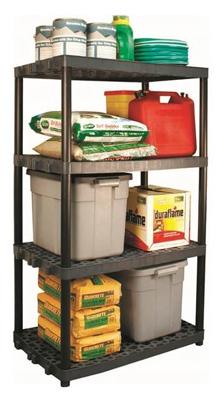 24x36x61 BLK Shelf Unit