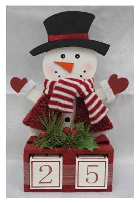 WD Snowman Calendar