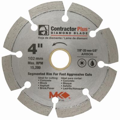 4"Dry/Wet Seg Rim Blade