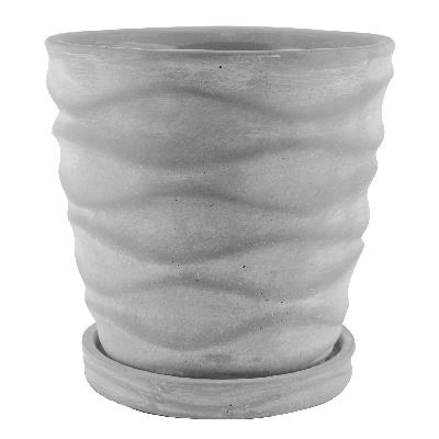 6.75"CHALK Wave Planter