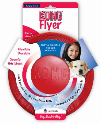 Kong LG RED Fly Dog Toy