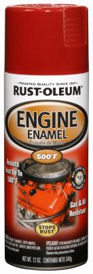 12OZ RED GLS Eng Enamel