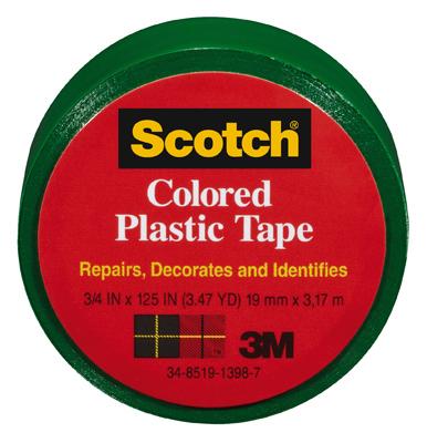 3/4x125 GRN Plas Tape