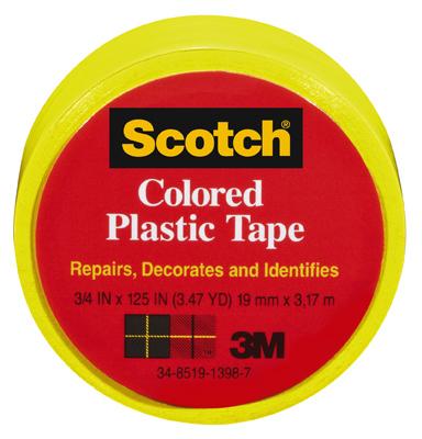 3/4x125 YEL Plas Tape