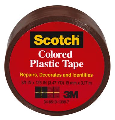 3/4x125 BRN Plas Tape