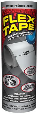 12"x10' GRY Flex Tape