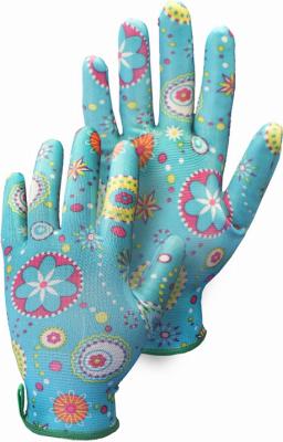 MED LT BLU Dip Glove