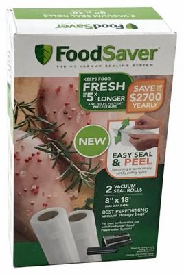 FoodSave 2PK 8x18 Rolls