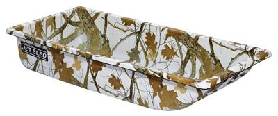 54" Camo Poly Jet Sled