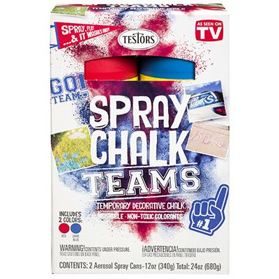 2PK RED/BLU Spray Chalk
