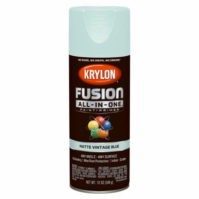 12OZ Vint BLU Mat Paint