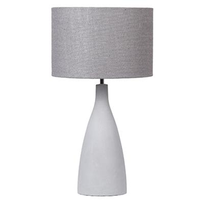 22"Faux Conc Table Lamp