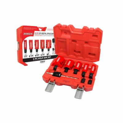 9PC Hole Saw Kit