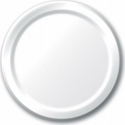 24CT 7" WHT Paper Plate