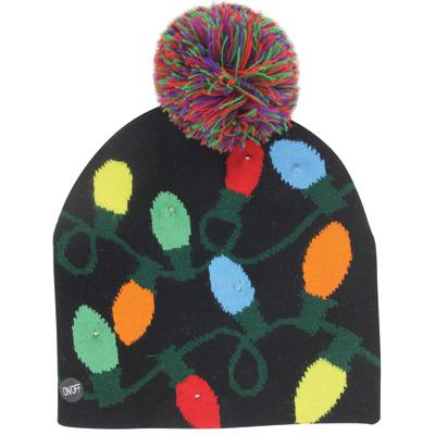 XMAS LGT Up Knit Hat