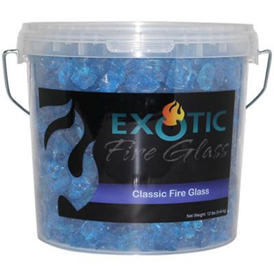 12LB Turq Fire Glass