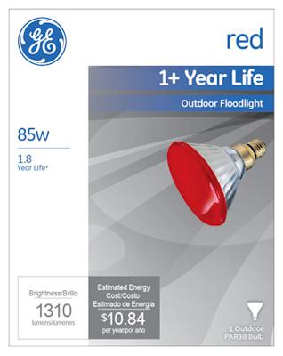 GE85W RED Out FLD Bulb