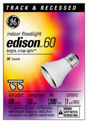 GE60W Halo Ind FLD Bulb