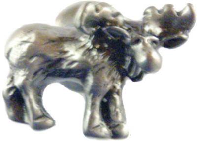 Pewt L Moose Humor Knob