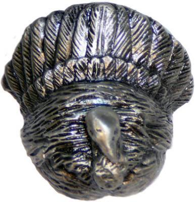 Pewter Turkey Cab Knob