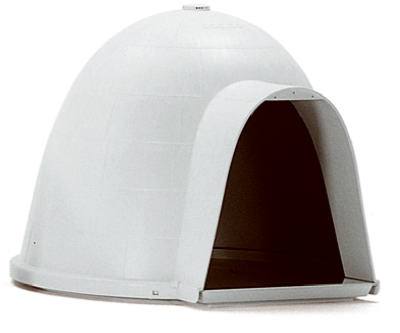 LG WHT Igloo Doghouse