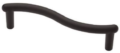 4-1/4" BLK Fusilli Pull