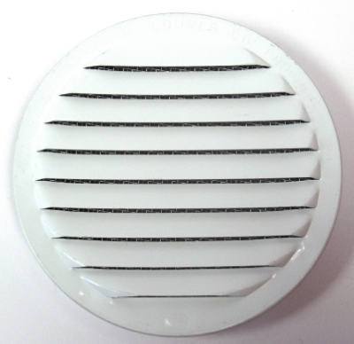 4PK 4" WHT Mini Louver