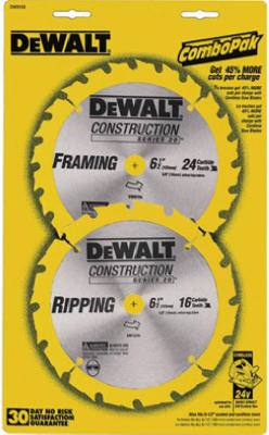 6-1/2" 16/24T Comb Pack