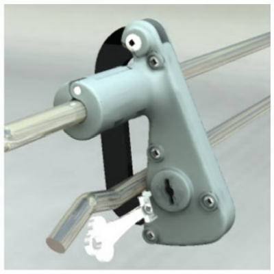 10PK Univ Peg Hook Lock