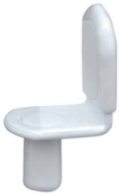 8PK WHT Shelf Support