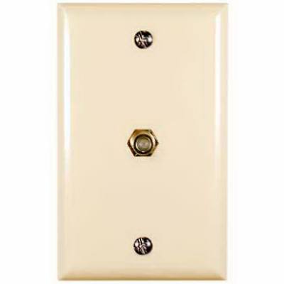 IVY Coax Wall Plate