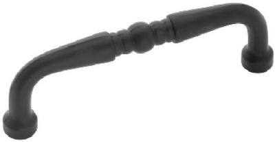 3" FLT BLK Trad Pull