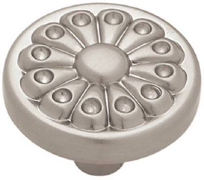 1-1/4"Sat NI RND Knob