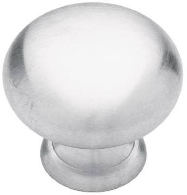 1-1/4" Sat CHR RND Knob