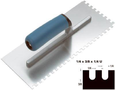 1/4x3/8x1/4 NotchTrowel