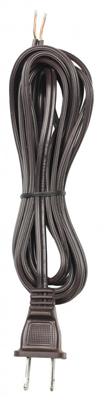 8' BRN Lamp Cord Set