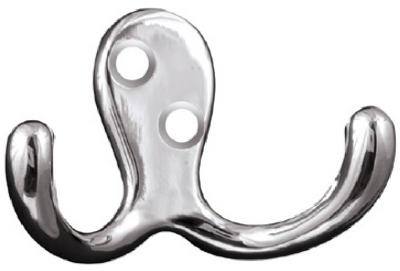 CHR DBL Prong Robe Hook