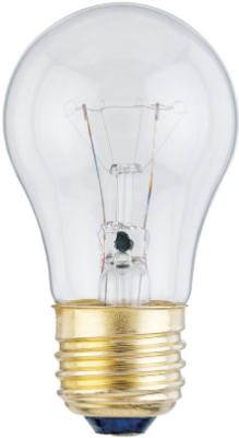 2PK 15W A15 CLR Bulb