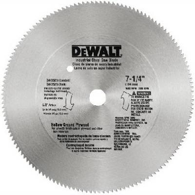 7-1/4" 100T Cross Blade