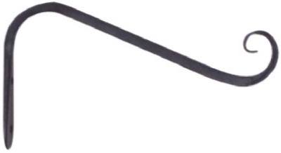 5"BLK ANG Plant Bracket