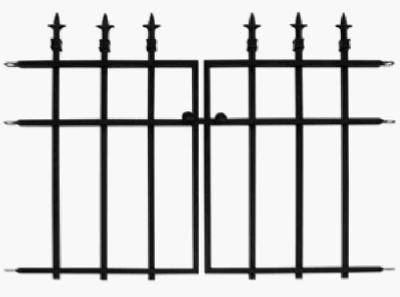 27x37x1 BLK GDN Fence