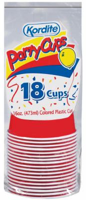 18CT 16OZ RED Party Cup